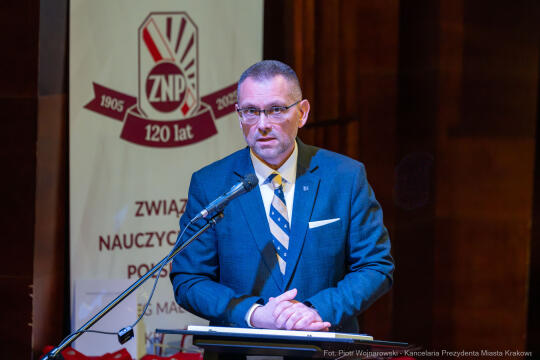 Związek Nauczycielstwa Polskiego, ZNP, 120 lat, jubileusz, Miszalski, Klaman, zdjęcia