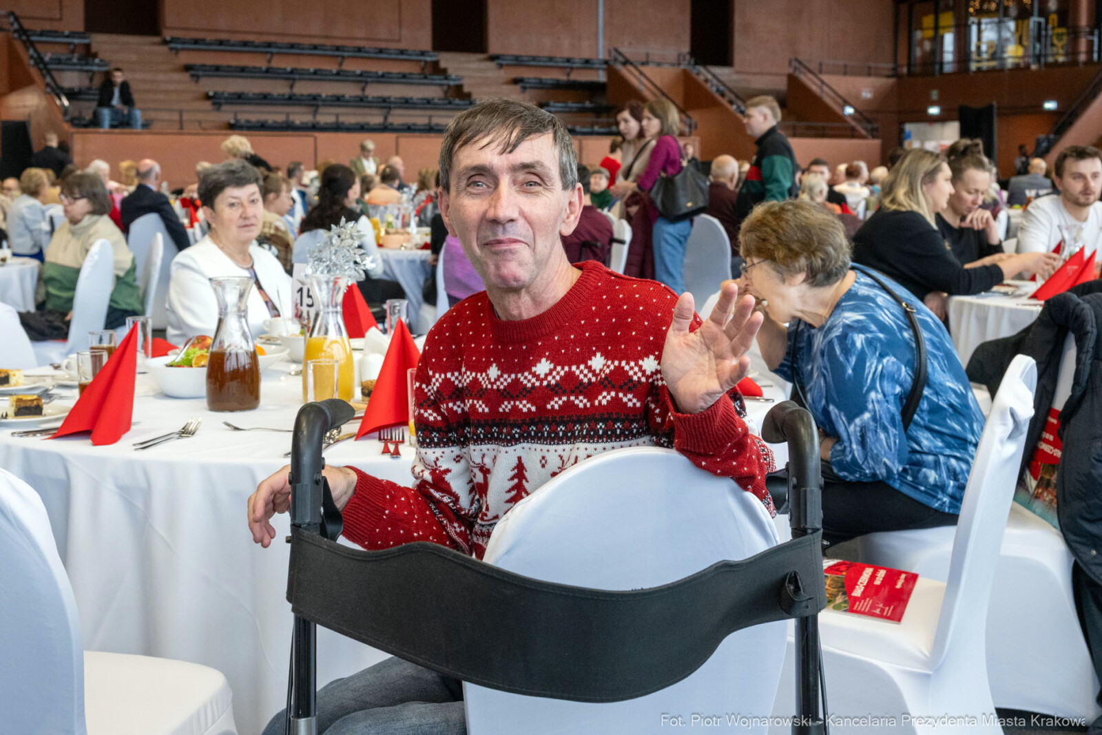 PW_6567_ 021_fot. Piotr Wojnarowski.jpg-wigilia, niepełnosprawni, Miszalski, Klaman, zdjęcia  Autor: P. Wojnarowski