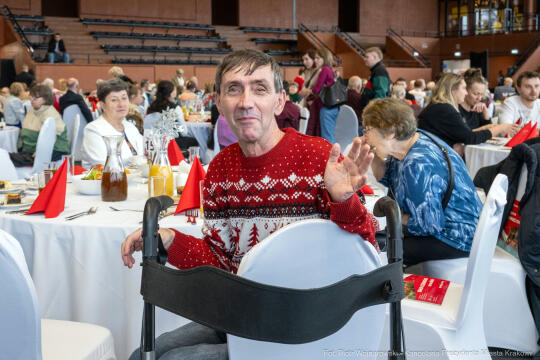 PW_6567_ 021_fot. Piotr Wojnarowski.jpg-wigilia, niepełnosprawni, Miszalski, Klaman, zdjęcia