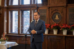 DSC04695.jpg-Opłatek radnych i urzędników