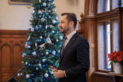 DSC04718.jpg-Opłatek radnych i urzędników