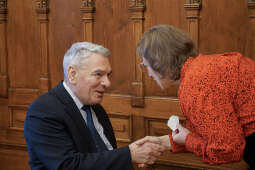 DSC04742.jpg-Opłatek radnych i urzędników