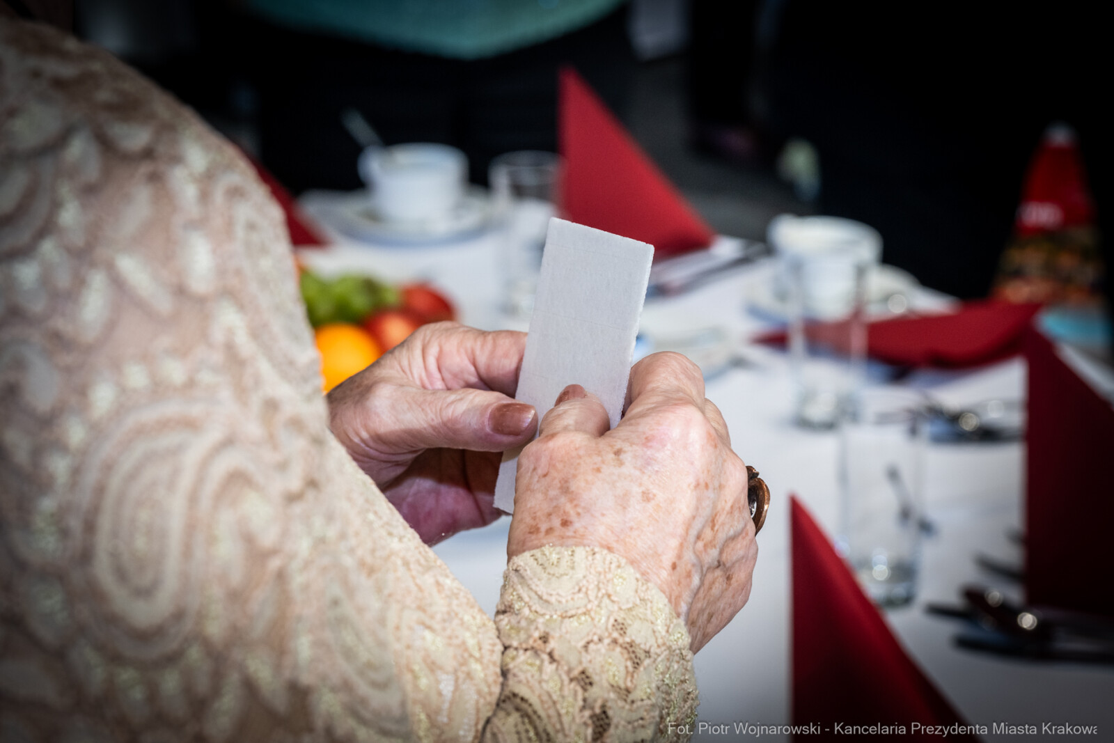 PW_661_ 027_fot. Piotr Wojnarowski.jpg-Miszalski, seniorzy, spotkanie, Focha, wigilia, zdjęcia  Autor: P. Wojnarowski