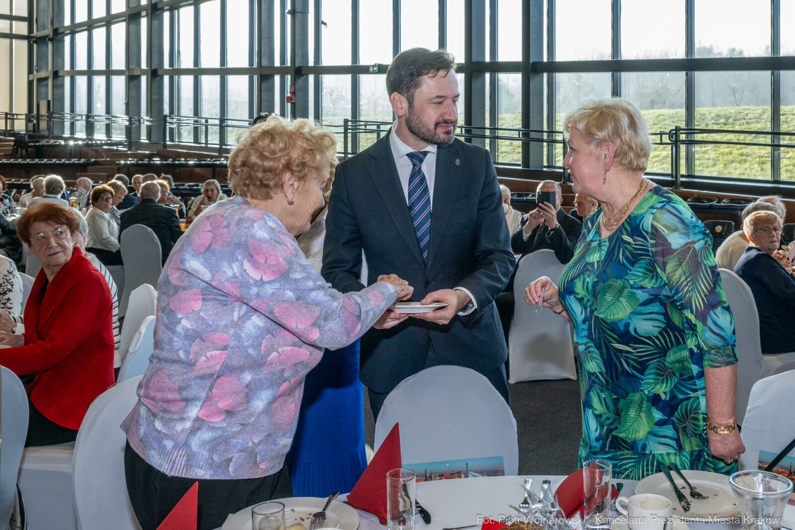 PW_661_ 037_fot. Piotr Wojnarowski.jpg-Miszalski, seniorzy, spotkanie, Focha, wigilia, zdjęcia  Autor: P. Wojnarowski