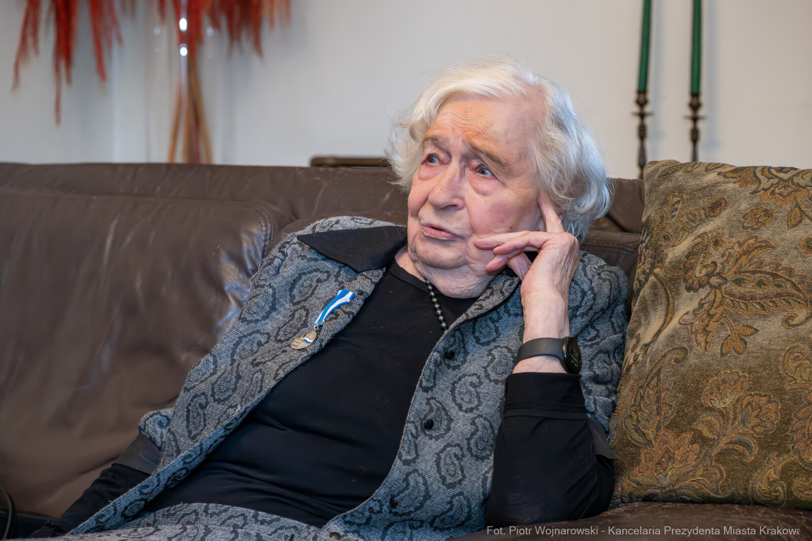 Miszalski, Henryka Wałek, jubilatka, 100 lat, zdjęcia, spotkanie  Autor: P. Wojnarowski