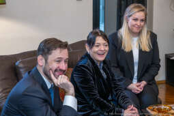 Miszalski, Henryka Wałek, jubilatka, 100 lat, zdjęcia, spotkanie