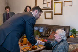 Miszalski, Henryka Wałek, jubilatka, 100 lat, zdjęcia, spotkanie