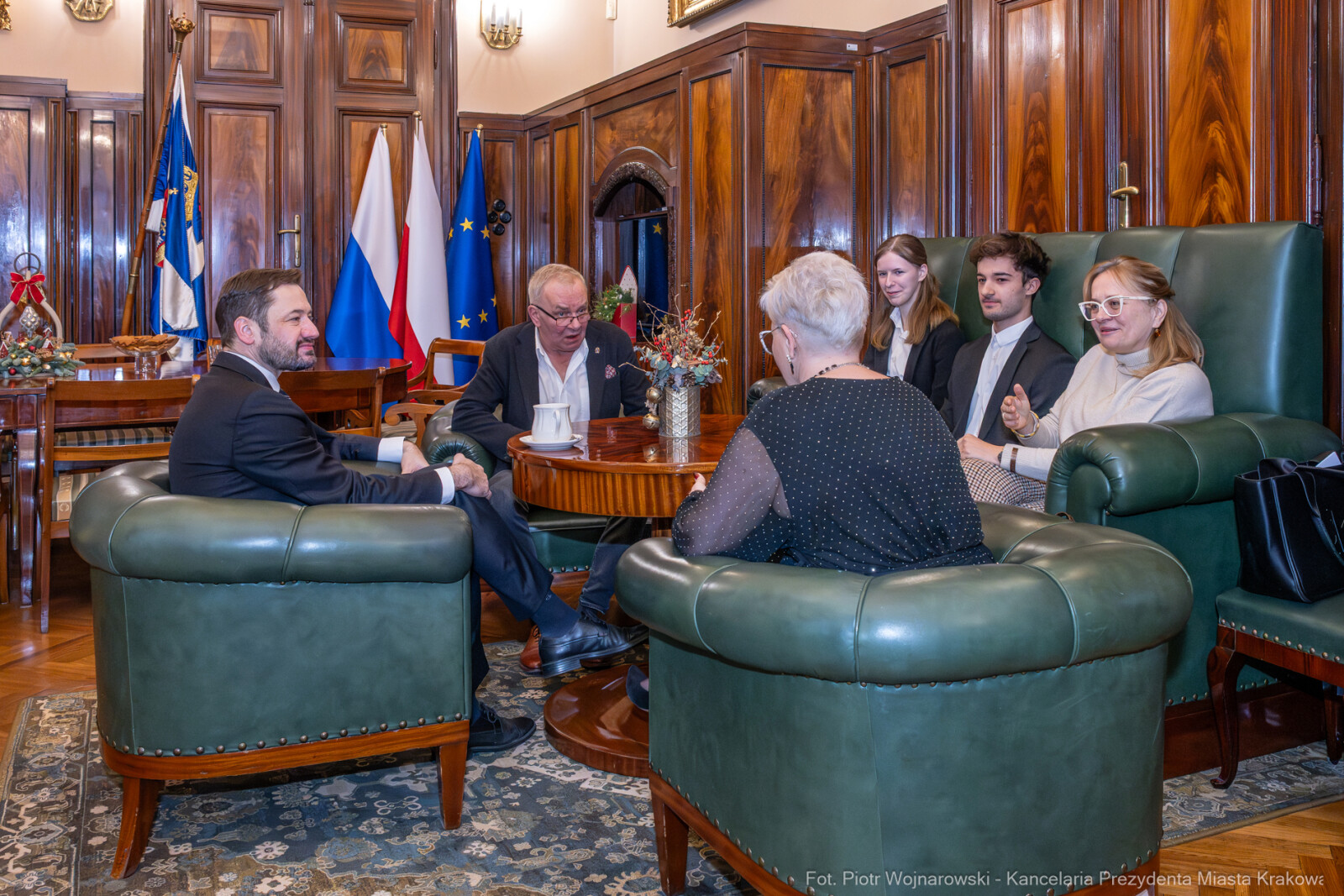 Miszalski, wręczenie, dyplomy, stypendium, im. Juliusza Leo, Tamara Cieśla, Miłosz Płatek, zdję  Autor: P. Wojnarowski