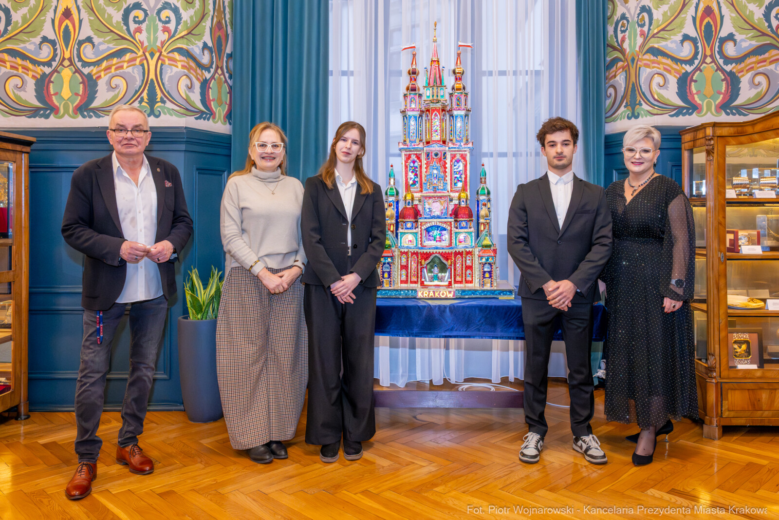 Miszalski, wręczenie, dyplomy, stypendium, im. Juliusza Leo, Tamara Cieśla, Miłosz Płatek, zdję  Autor: P. Wojnarowski