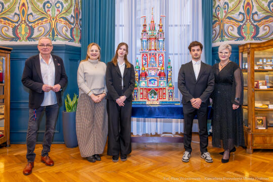 Miszalski, wręczenie, dyplomy, stypendium, im. Juliusza Leo, Tamara Cieśla, Miłosz Płatek, zdję