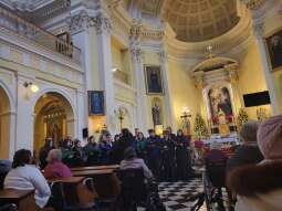 chór1.jpg-Objawienia Pańskiego z Akademickim Chórem Politechniki Krakowskiej „Cantata”.