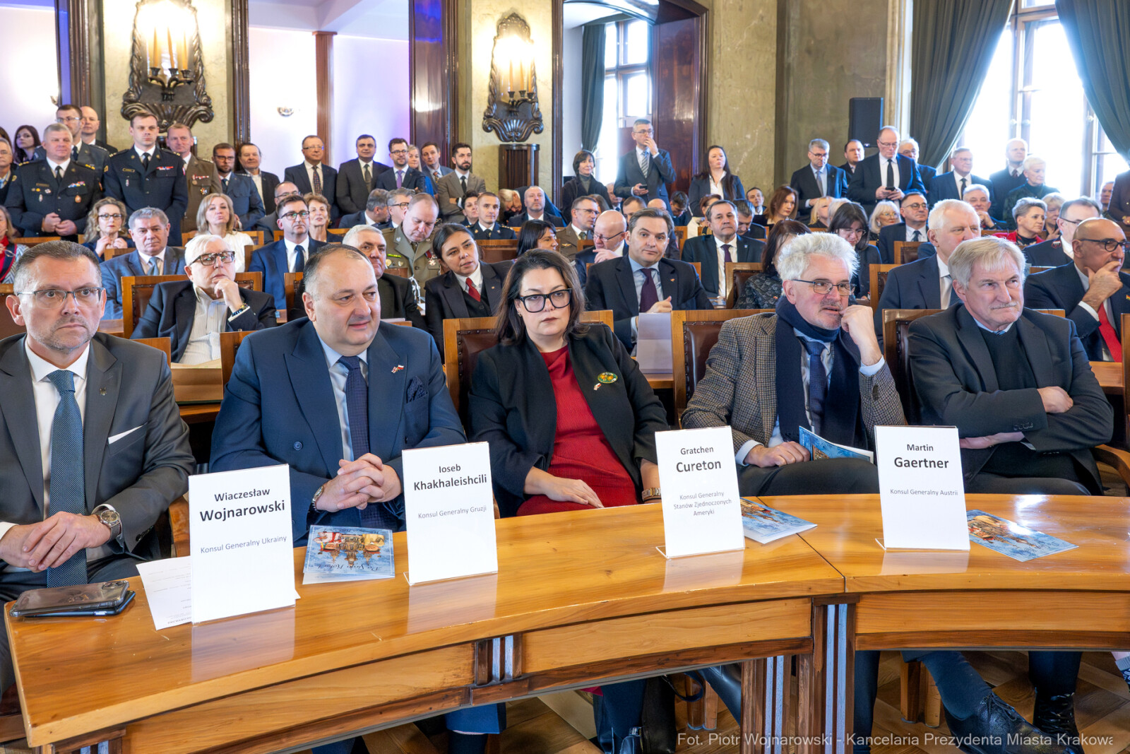 Miszalski, Kosiniak-Kamysz, Klęczar, Spotkanie Opłatkowe, Samorządy, zdjęcia  Autor: P. Wojnarowski