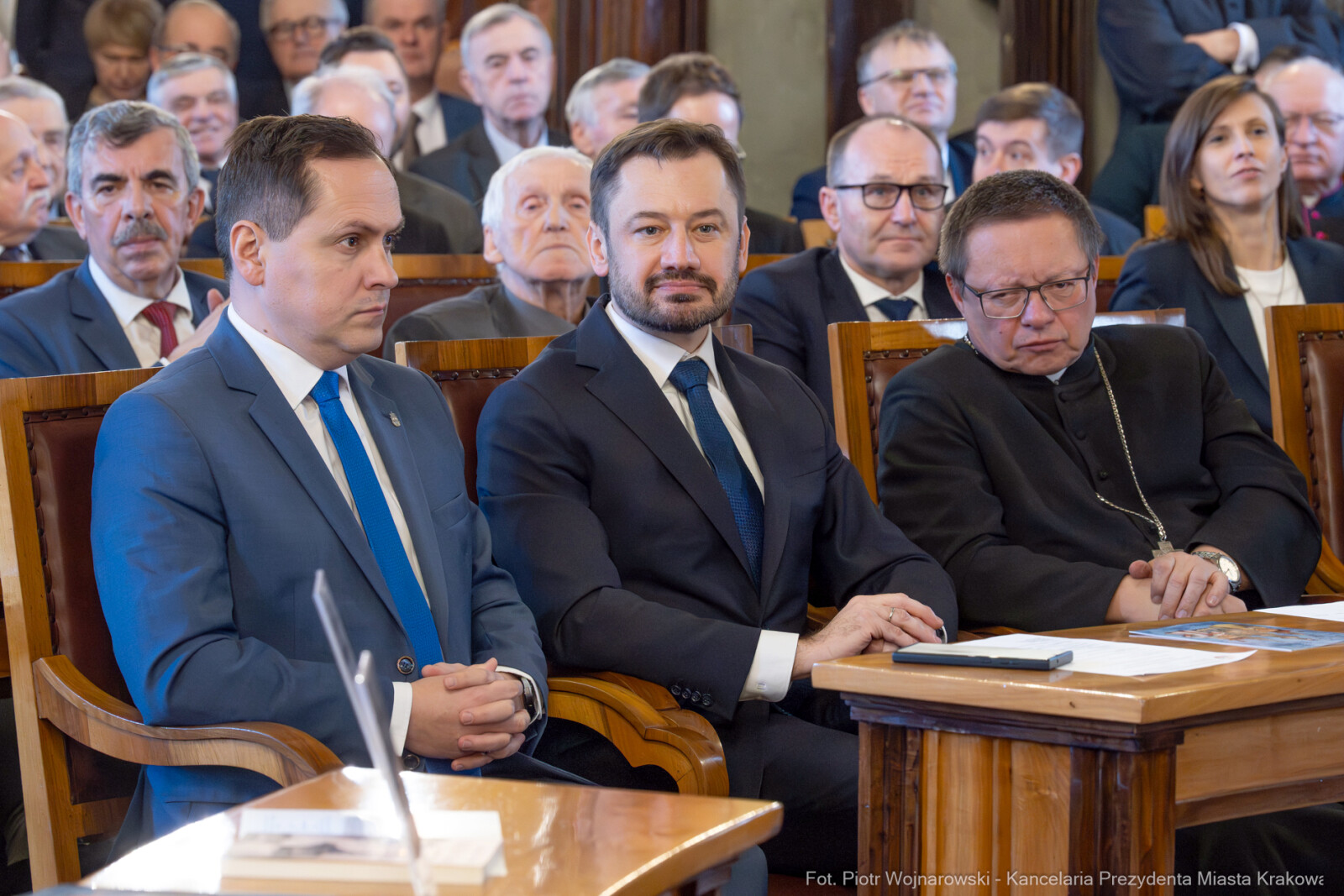 Miszalski, Kosiniak-Kamysz, Klęczar, Spotkanie Opłatkowe, Samorządy, zdjęcia  Autor: P. Wojnarowski