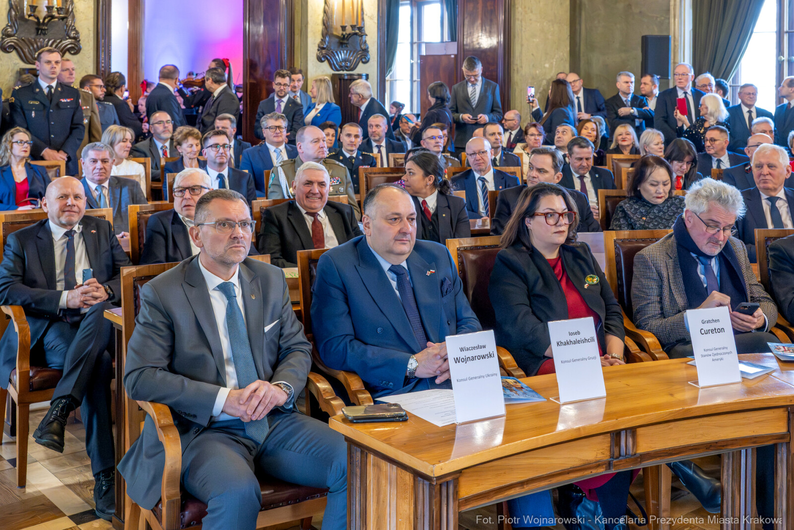 Miszalski, Kosiniak-Kamysz, Klęczar, Spotkanie Opłatkowe, Samorządy, zdjęcia  Autor: P. Wojnarowski