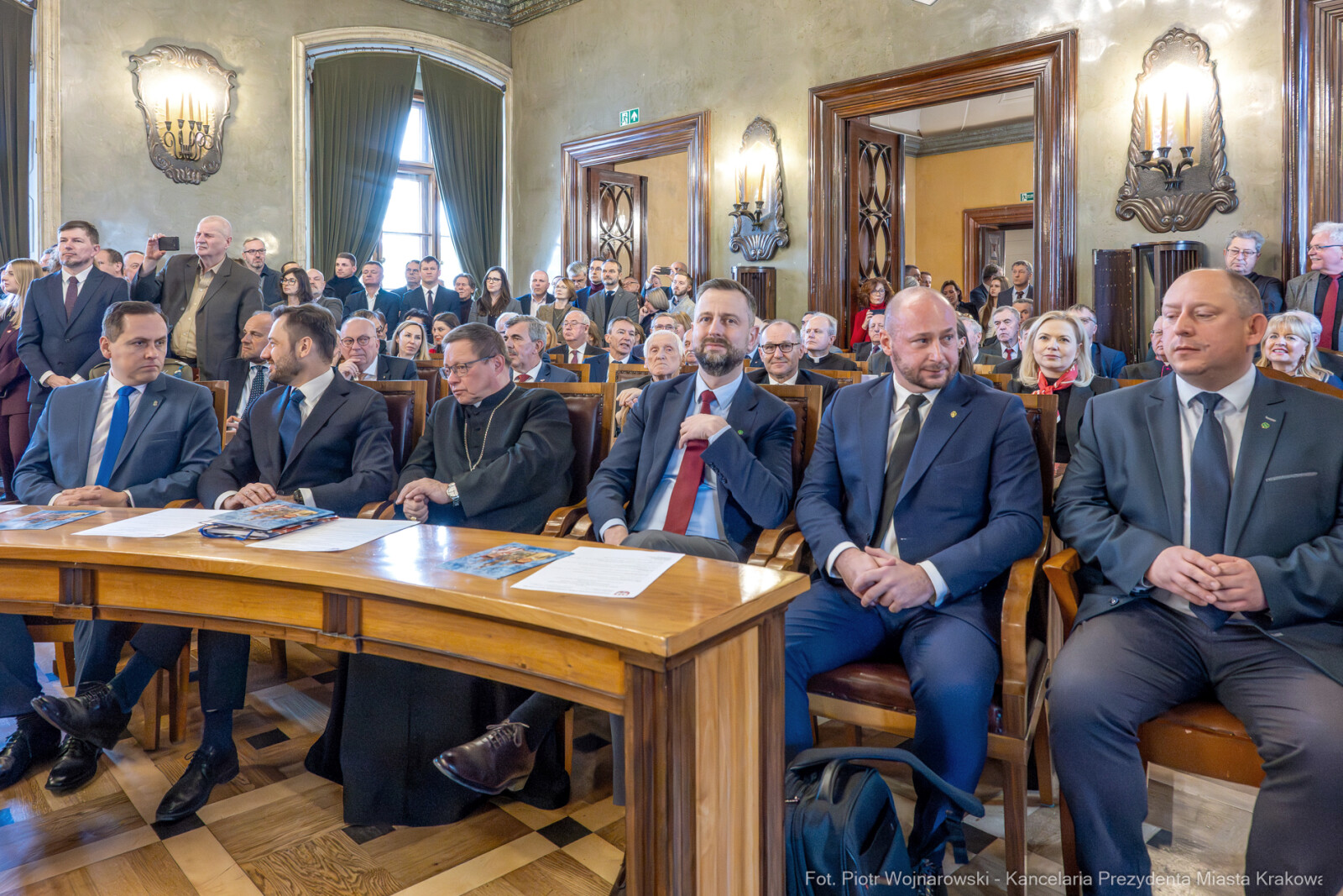 Miszalski, Kosiniak-Kamysz, Klęczar, Spotkanie Opłatkowe, Samorządy, zdjęcia  Autor: P. Wojnarowski