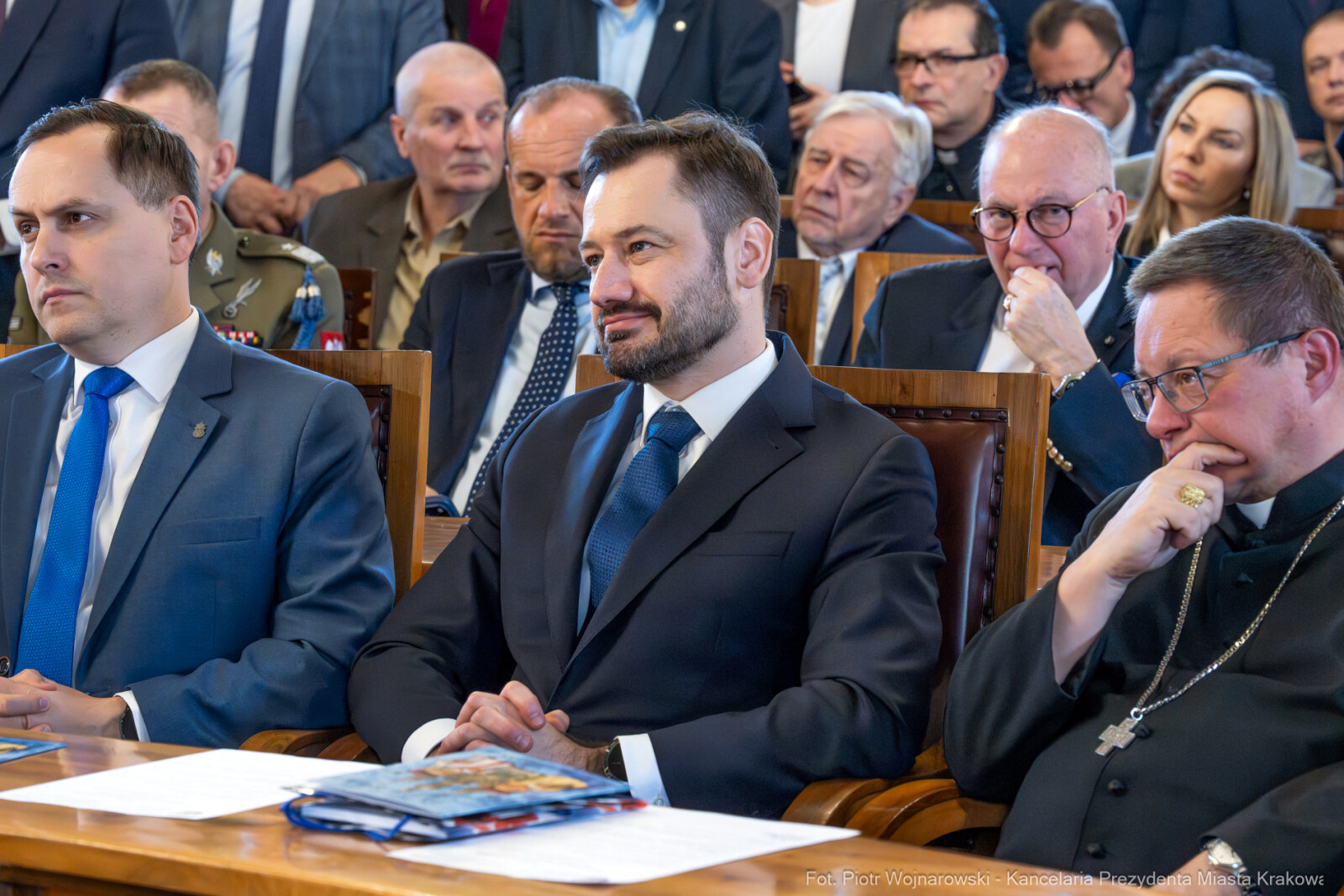 Miszalski, Kosiniak-Kamysz, Klęczar, Spotkanie Opłatkowe, Samorządy, zdjęcia  Autor: P. Wojnarowski