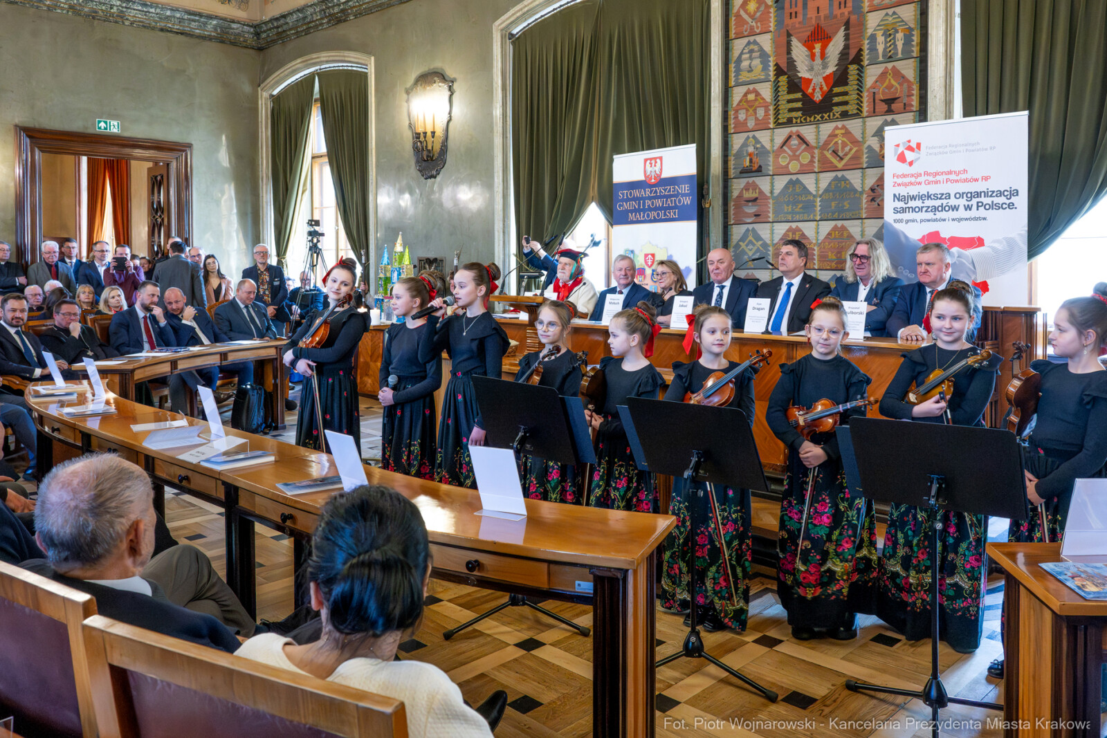 Miszalski, Kosiniak-Kamysz, Klęczar, Spotkanie Opłatkowe, Samorządy, zdjęcia  Autor: P. Wojnarowski