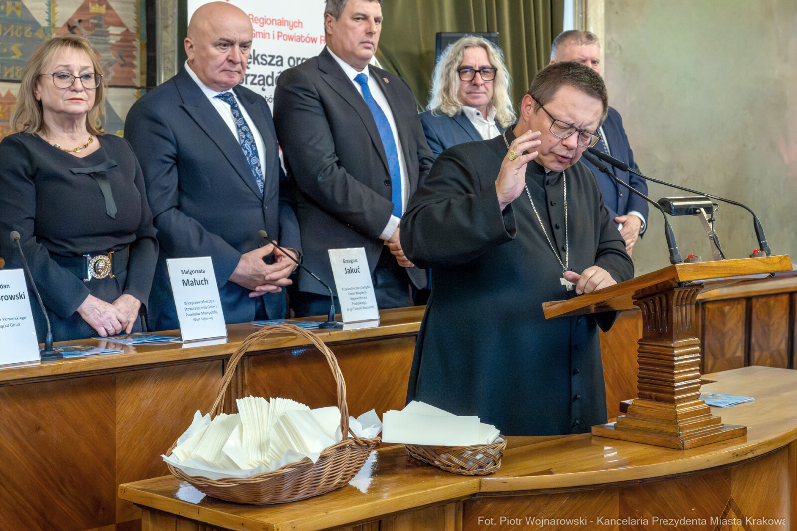 Miszalski, Kosiniak-Kamysz, Klęczar, Spotkanie Opłatkowe, Samorządy, zdjęcia  Autor: P. Wojnarowski