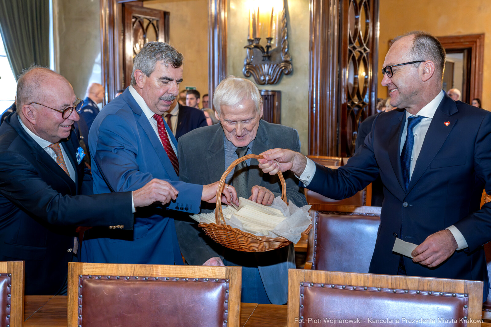 Miszalski, Kosiniak-Kamysz, Klęczar, Spotkanie Opłatkowe, Samorządy, zdjęcia  Autor: P. Wojnarowski