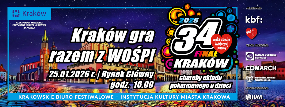 Kraków gra razem z WOŚP