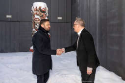 Miszalski, MOCAK, wizyta, Gutowska-Żyra, Mazurkiewicz, Ferster, Szczepanik, zdjęcia