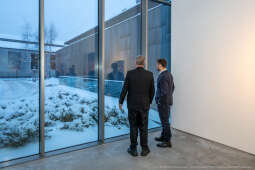 Miszalski, MOCAK, wizyta, Gutowska-Żyra, Mazurkiewicz, Ferster, Szczepanik, zdjęcia