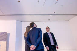 Miszalski, MOCAK, wizyta, Gutowska-Żyra, Mazurkiewicz, Ferster, Szczepanik, zdjęcia