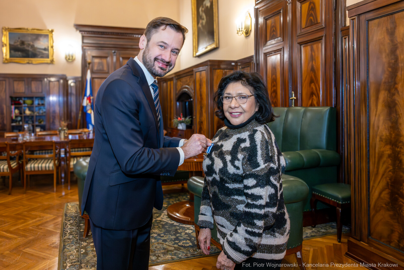 UMK_7197.jpg-Miszalski, Susana Osorio-Mrożek, Honoris Gratia, Staniszewska, zdjęcia  Autor: P. Wojnarowski