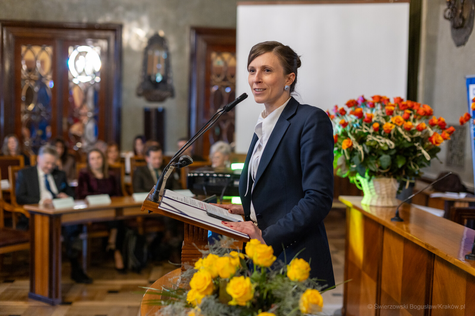 20260113-0S4A0020.jpg-Ślubowanie, Klaman, Nauczyciele  Autor: B. Świerzowski