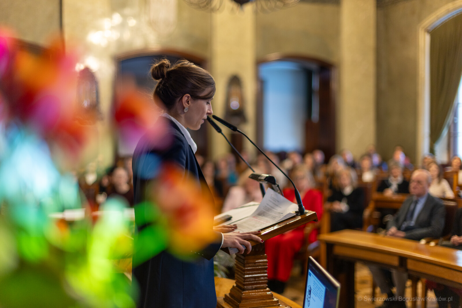 20260113-0S4A0045.jpg-Ślubowanie, Klaman, Nauczyciele  Autor: B. Świerzowski