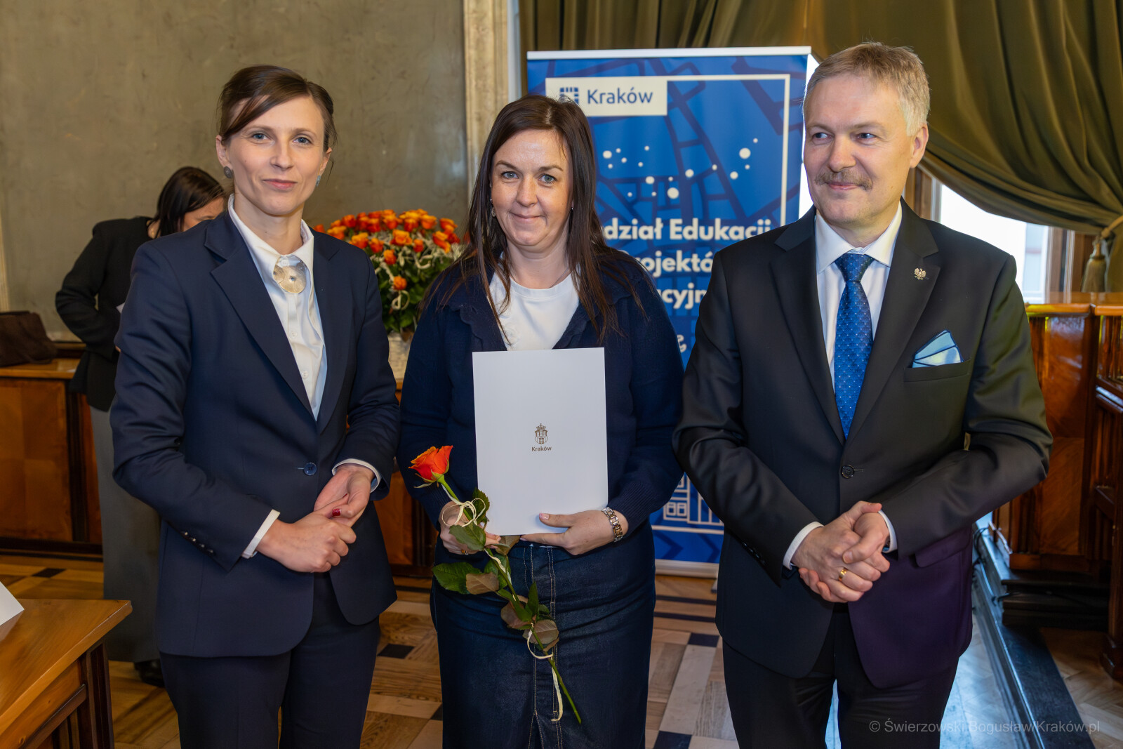 20260113-0S4A0157.jpg-Ślubowanie, Klaman, Nauczyciele  Autor: B. Świerzowski