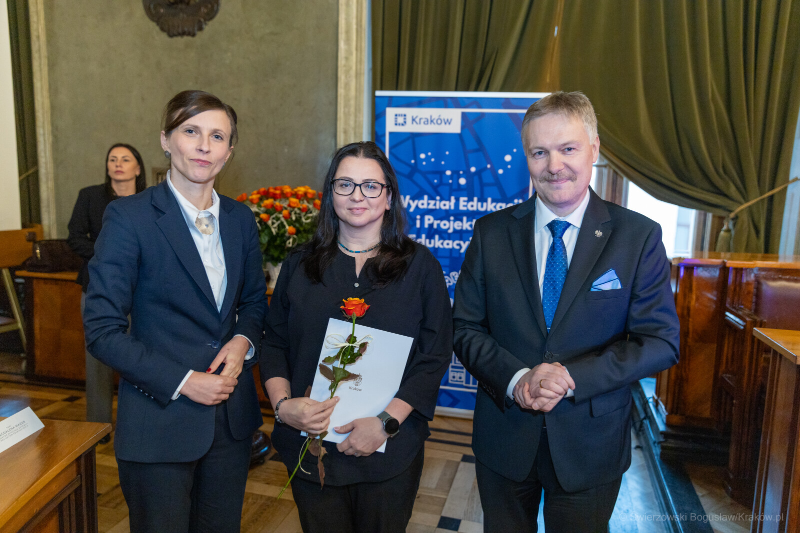 20260113-0S4A0250.jpg-Ślubowanie, Klaman, Nauczyciele  Autor: B. Świerzowski