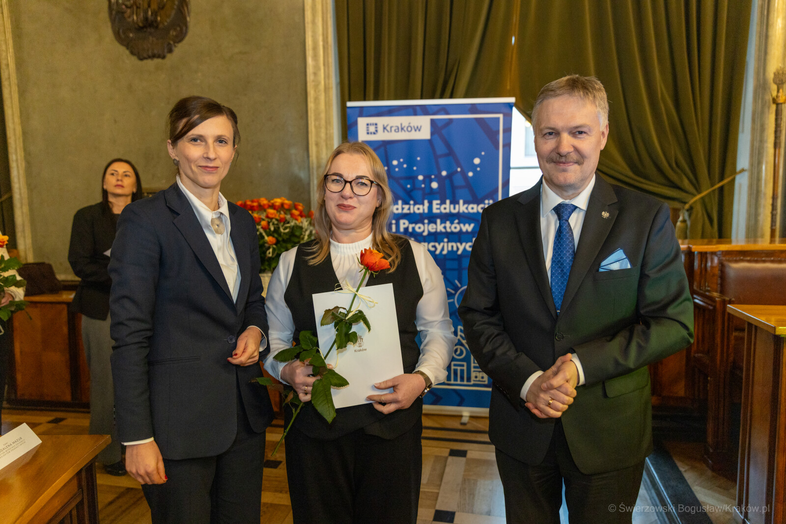 20260113-0S4A0273.jpg-Ślubowanie, Klaman, Nauczyciele  Autor: B. Świerzowski