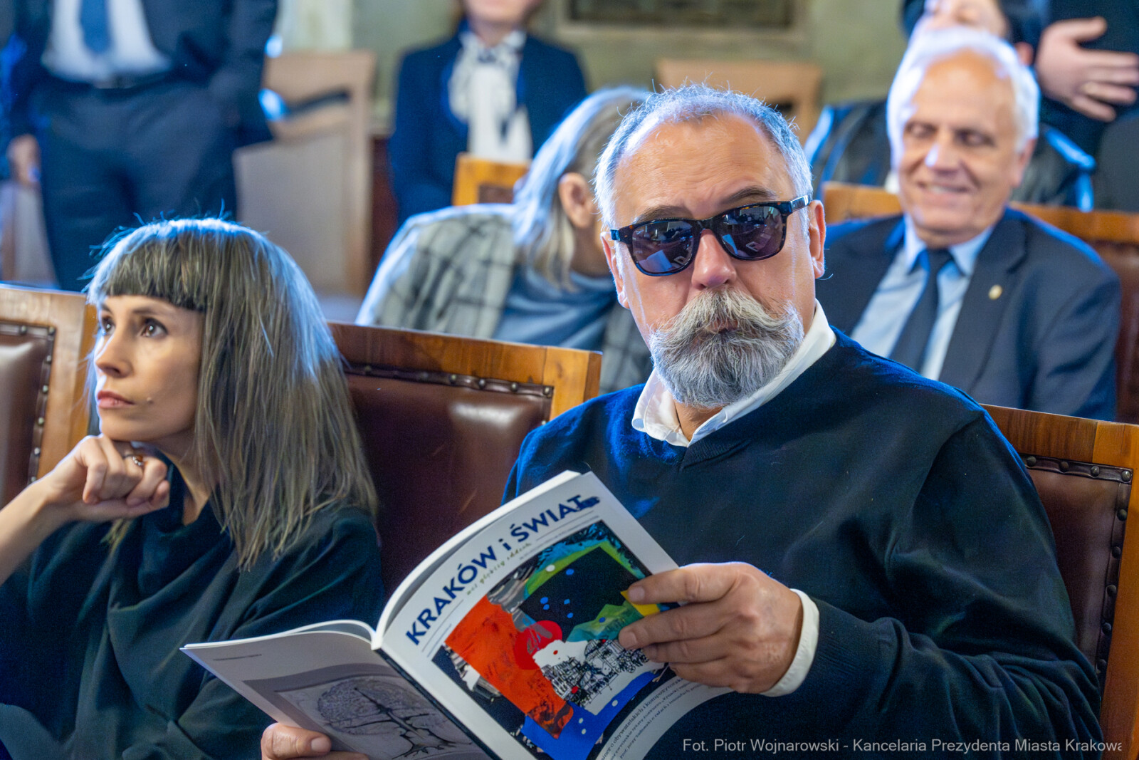 Miszalski, Preisner, medal, Za Mądrość i Odwagę Obywatelską, Lipska, Zoll, Bereś, Kraków i Ś  Autor: P. Wojnarowski