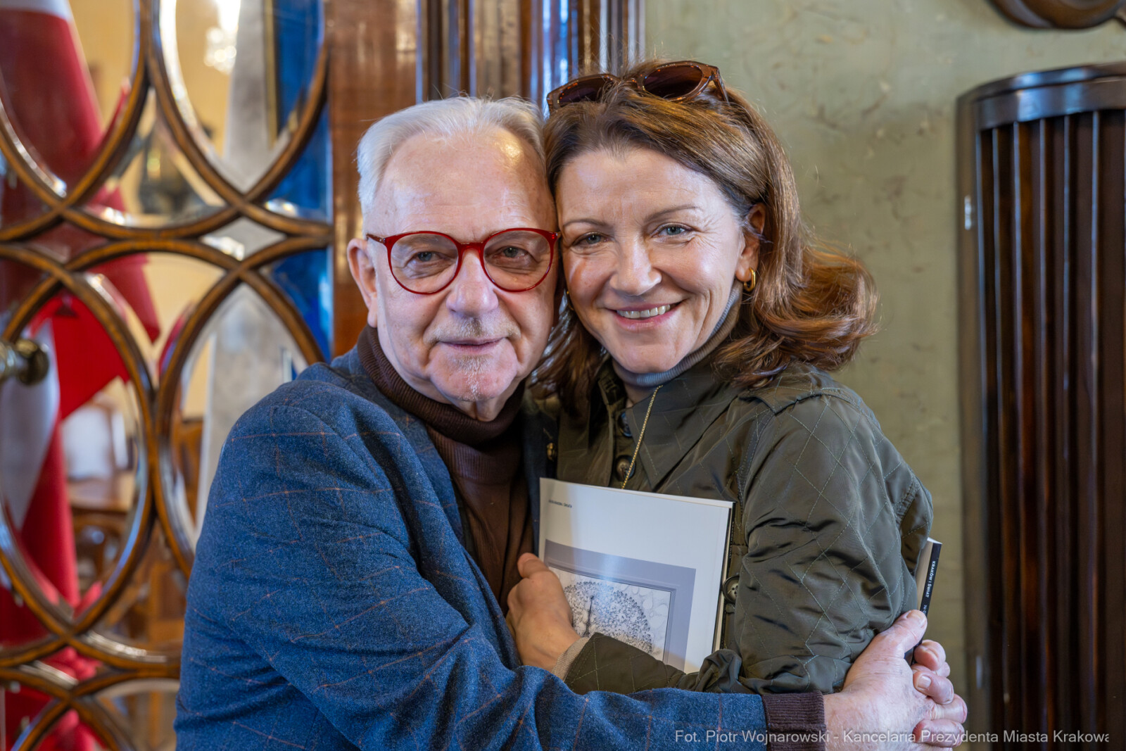 Miszalski, Preisner, medal, Za Mądrość i Odwagę Obywatelską, Lipska, Zoll, Bereś, Kraków i Ś  Autor: P. Wojnarowski