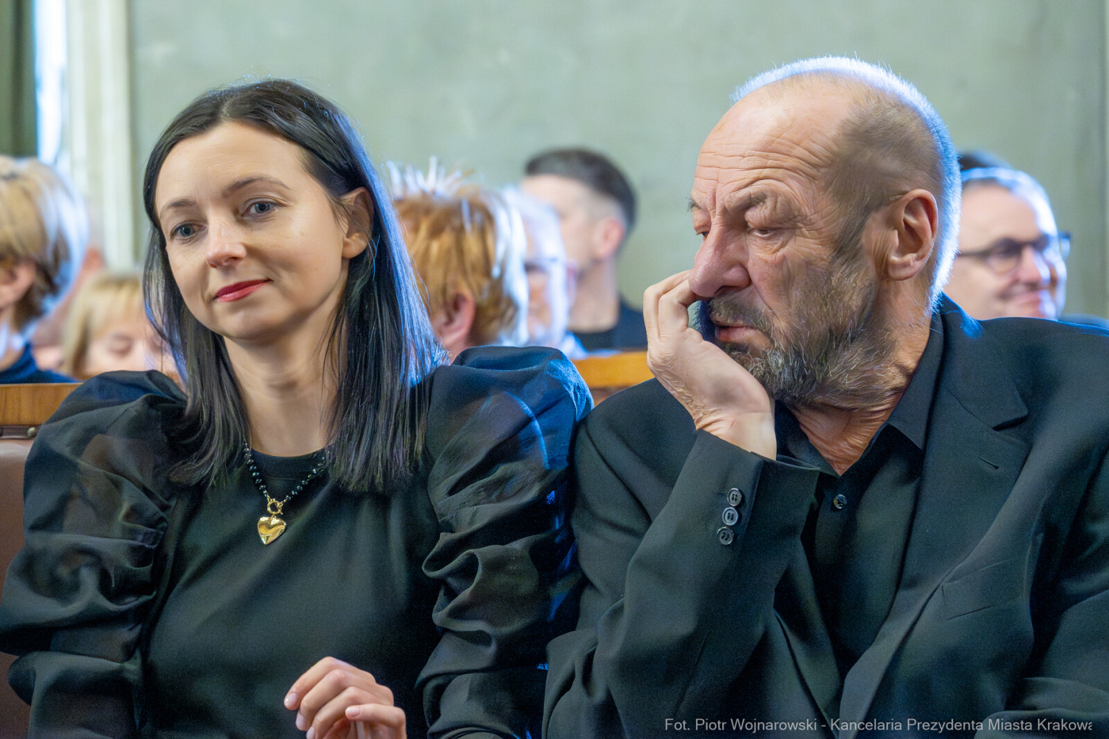 Miszalski, Preisner, medal, Za Mądrość i Odwagę Obywatelską, Lipska, Zoll, Bereś, Kraków i Ś  Autor: P. Wojnarowski