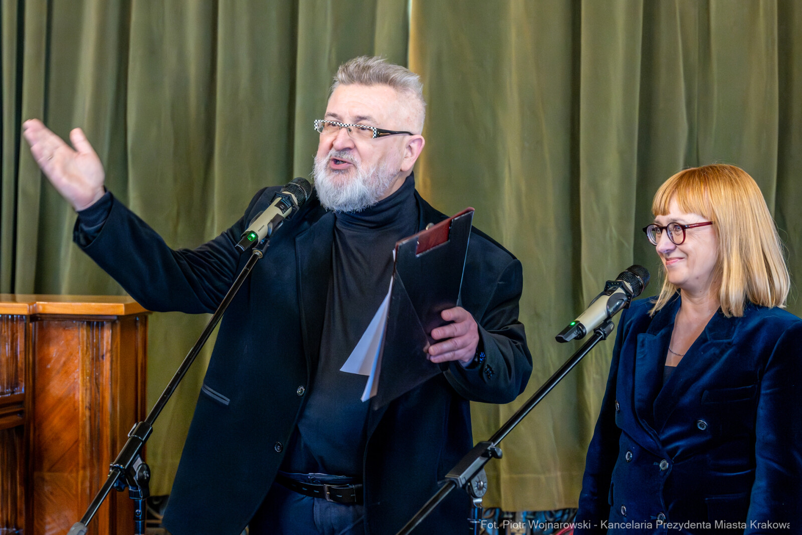 Miszalski, Preisner, medal, Za Mądrość i Odwagę Obywatelską, Lipska, Zoll, Bereś, Kraków i Ś  Autor: P. Wojnarowski