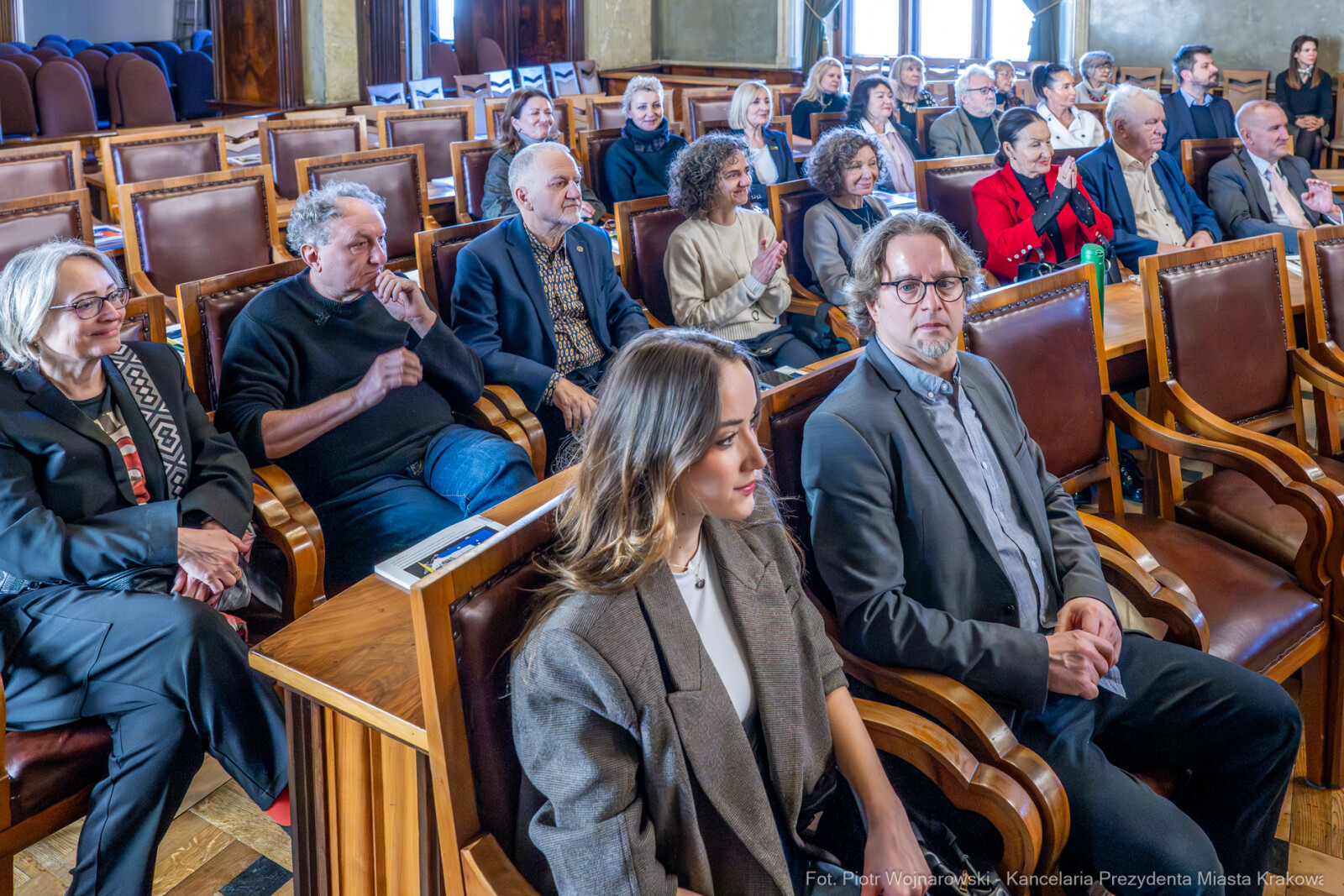 Miszalski, Preisner, medal, Za Mądrość i Odwagę Obywatelską, Lipska, Zoll, Bereś, Kraków i Ś  Autor: P. Wojnarowski
