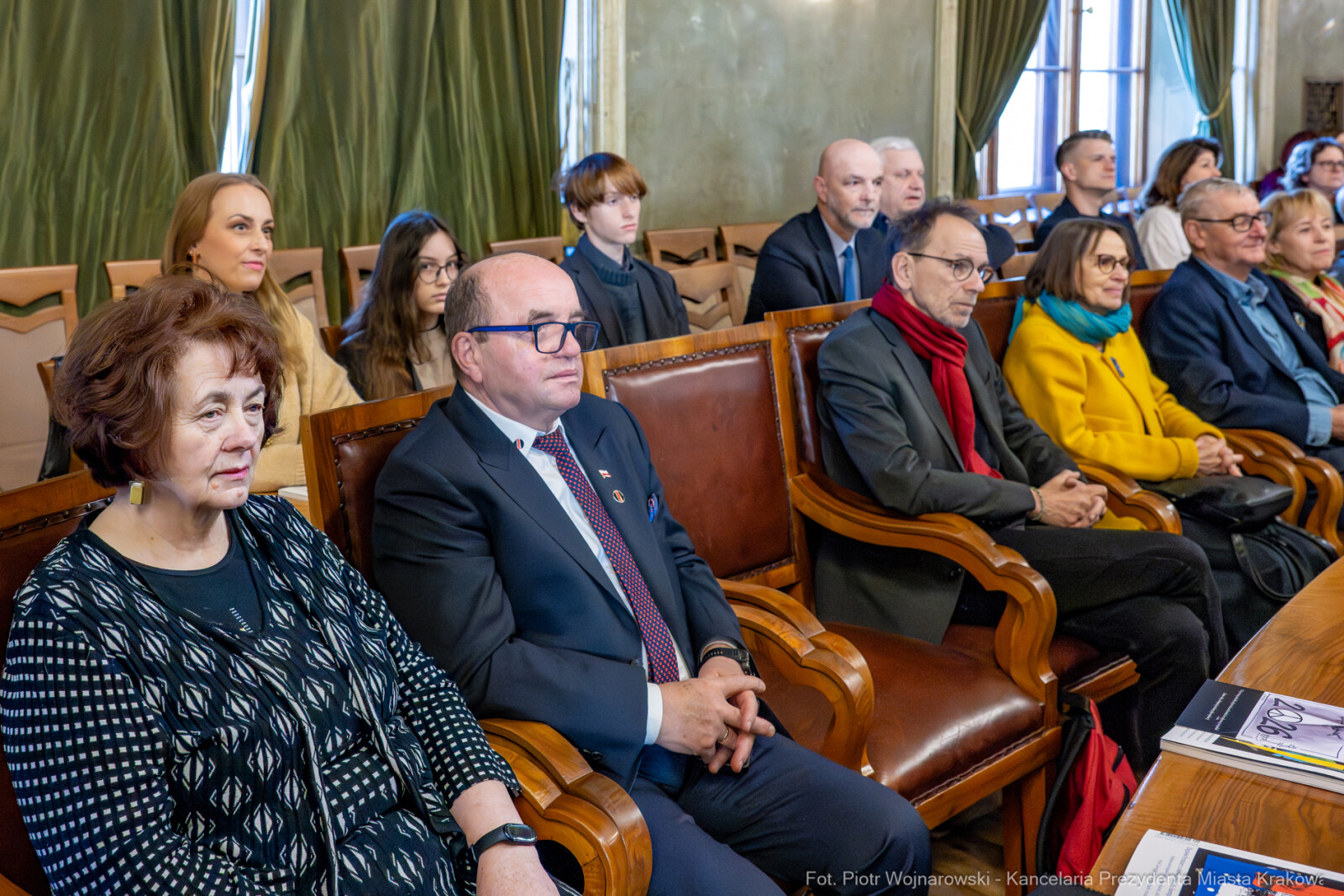 Miszalski, Preisner, medal, Za Mądrość i Odwagę Obywatelską, Lipska, Zoll, Bereś, Kraków i Ś  Autor: P. Wojnarowski