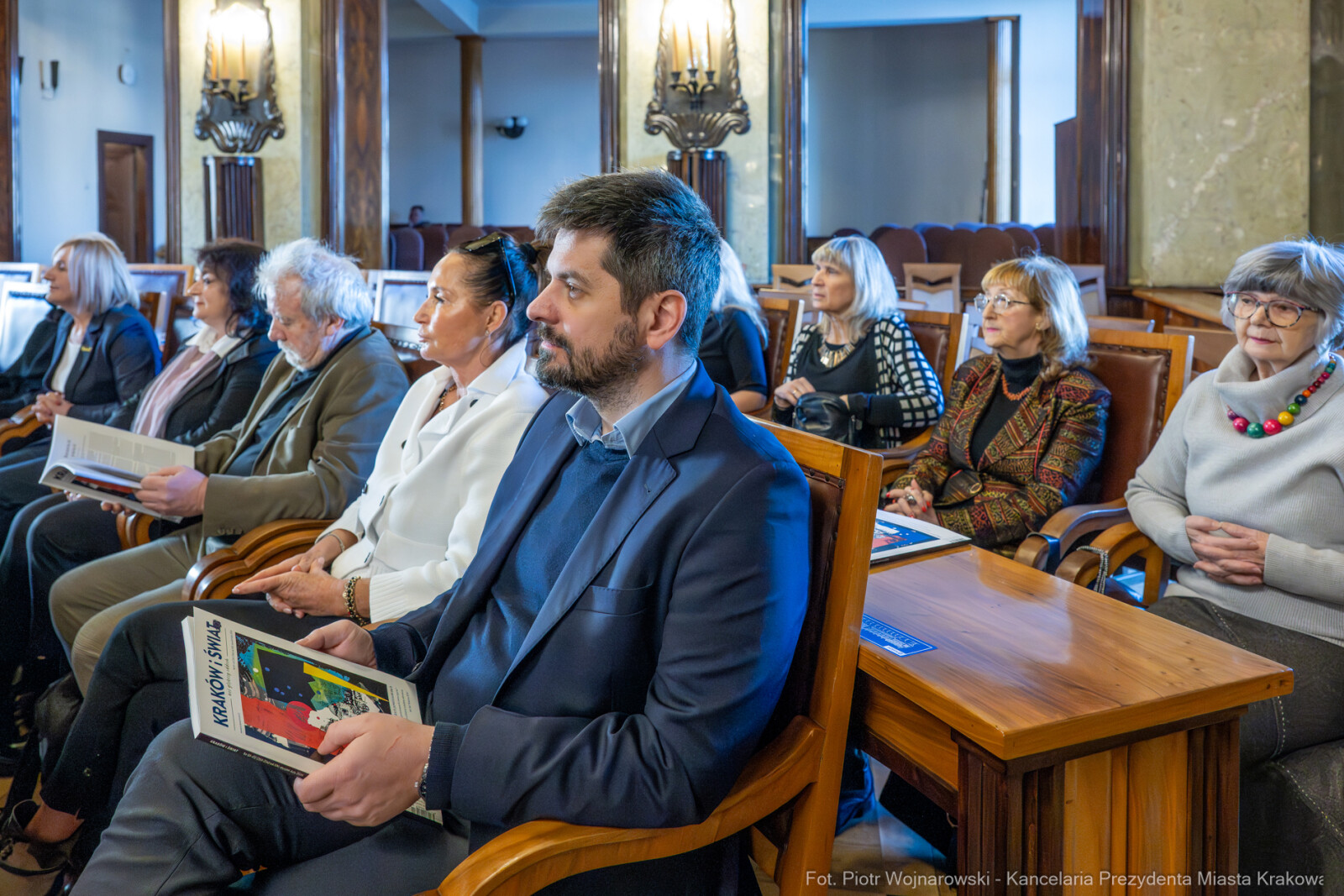 Miszalski, Preisner, medal, Za Mądrość i Odwagę Obywatelską, Lipska, Zoll, Bereś, Kraków i Ś  Autor: P. Wojnarowski
