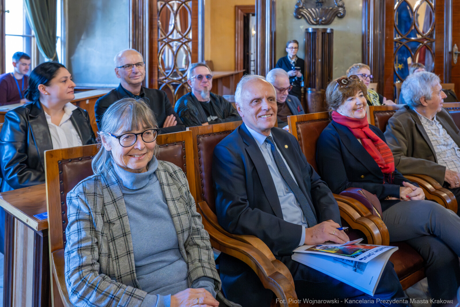 Miszalski, Preisner, medal, Za Mądrość i Odwagę Obywatelską, Lipska, Zoll, Bereś, Kraków i Ś  Autor: P. Wojnarowski