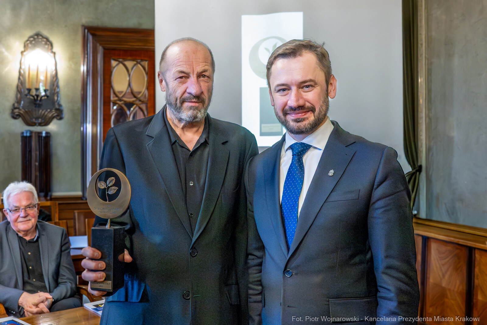 Miszalski, Preisner, medal, Za Mądrość i Odwagę Obywatelską, Lipska, Zoll, Bereś, Kraków i Ś  Autor: P. Wojnarowski