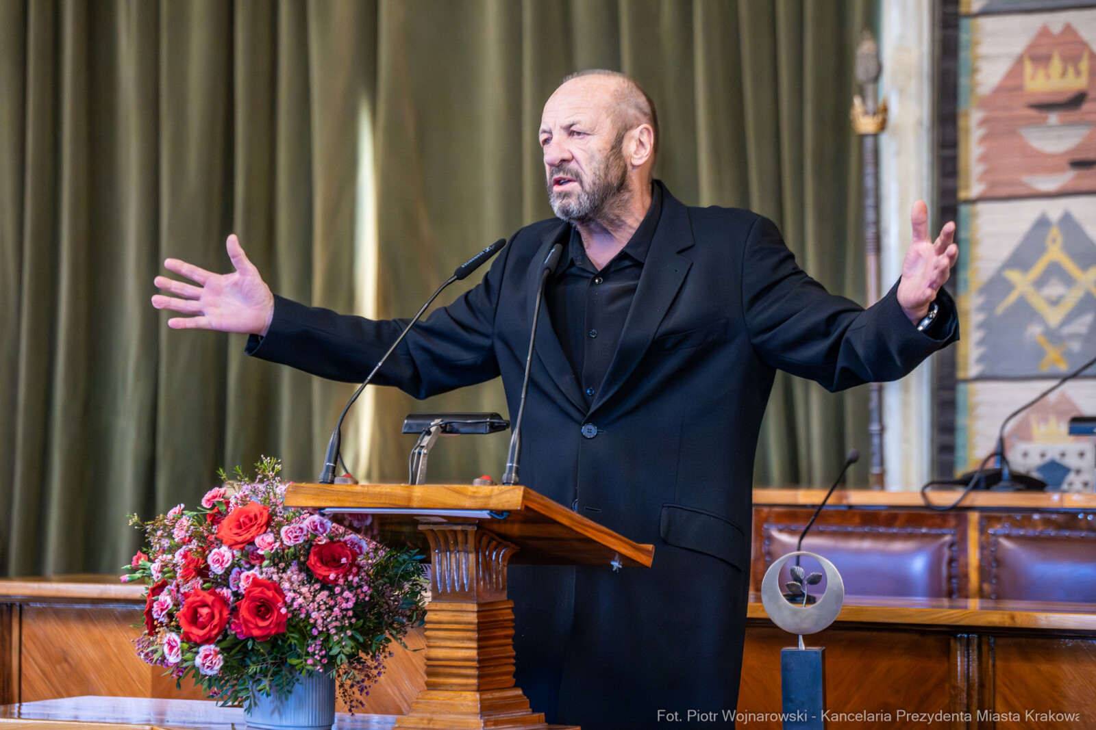 Miszalski, Preisner, medal, Za Mądrość i Odwagę Obywatelską, Lipska, Zoll, Bereś, Kraków i Ś  Autor: P. Wojnarowski