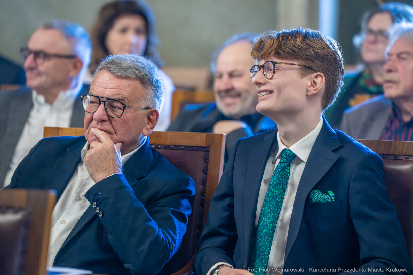 Miszalski, Preisner, medal, Za Mądrość i Odwagę Obywatelską, Lipska, Zoll, Bereś, Kraków i Ś  Autor: P. Wojnarowski