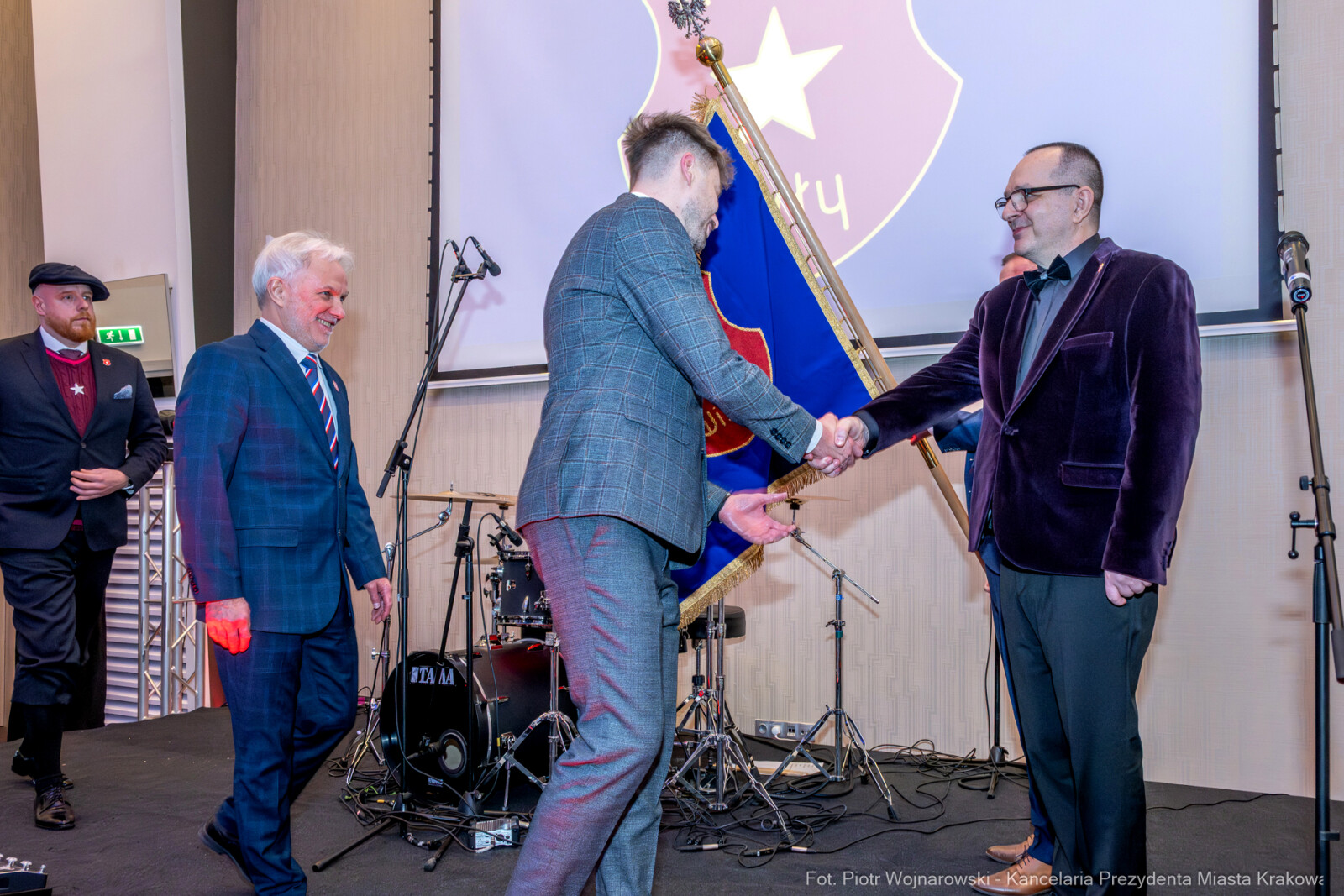 PW_672_ 035_fot. Piotr Wojnarowski.jpg-Miszalski, Wisła Kraków, sztandar, 120 lat, zdjęcia  Autor: P. Wojnarowski