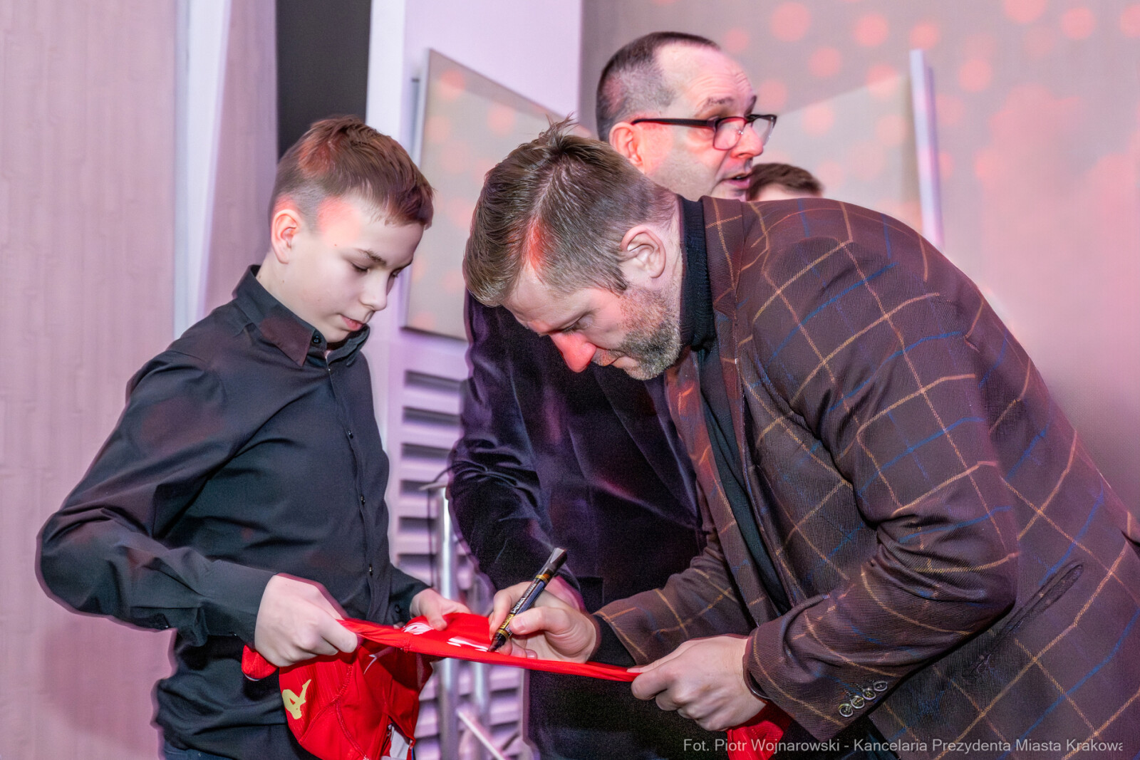 PW_672_ 042_fot. Piotr Wojnarowski.jpg-Miszalski, Wisła Kraków, sztandar, 120 lat, zdjęcia  Autor: P. Wojnarowski