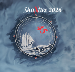 Logo: Międzynarodowy Festiwal Piosenki Żeglarskiej Shanties 2026/ International Sea Shanty Song Festival “Shanties” 2026