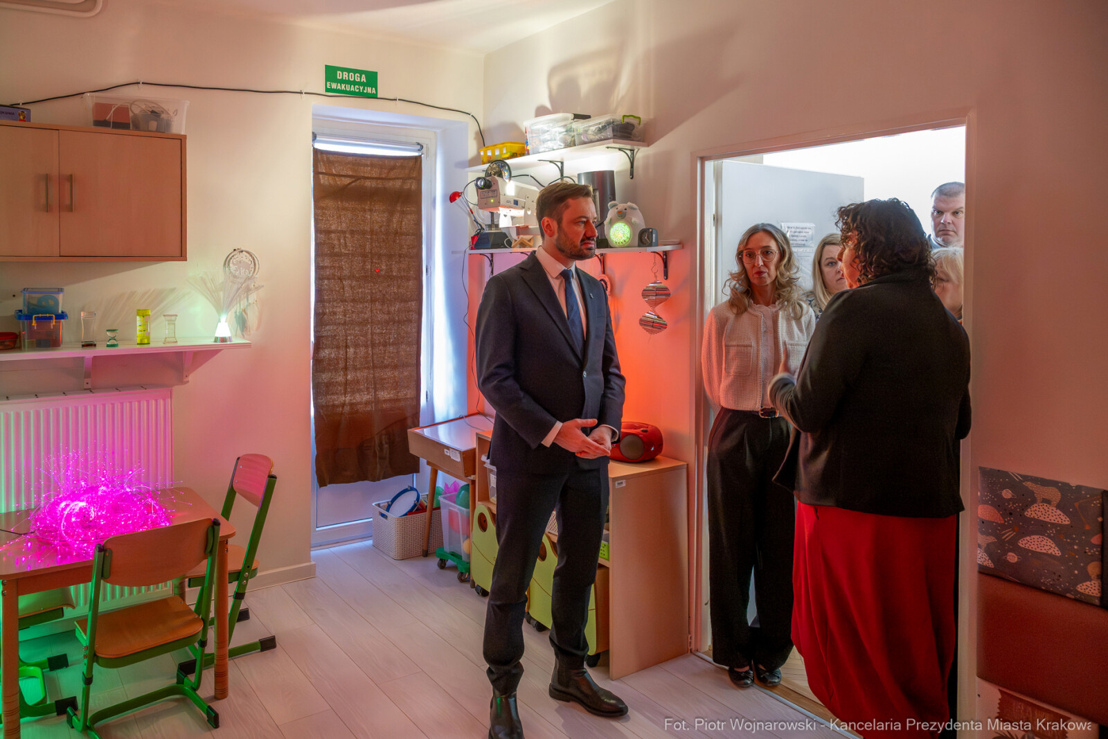 Miszalski, Drabik, Przedszkole nr 100, dzieci, niepełnosprawność, Jasełka  Autor: P. Wojnarowski