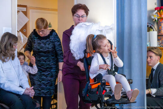 Miszalski, Drabik, Przedszkole nr 100, dzieci, niepełnosprawność, Jasełka