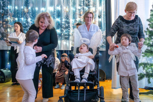 Miszalski, Drabik, Przedszkole nr 100, dzieci, niepełnosprawność, Jasełka